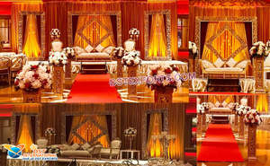 กรอบฉากหลังสำหรับตกแต่งเวทีงานแต่งงานของชาวฟิจิ,เฟรมตกแต่งฉากหลังสำหรับพนักงานต้อนรับของประเทศอินเดียแอฟริกาใต้ - Product Image 4