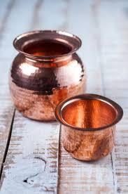 Copper designer Lota for temple and home - Product Image 2