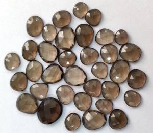 Smokey-cuarzo rosa corte irregular, cuarzo Natural, calidad superior, suelto, corte irregular - Product Image 2