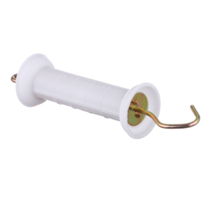 Manijas de Plástico para Puertas con Resorte de Acero Azul Claro y Brida de Seguridad para Sistemas de Cercas Eléctricas Solares - Product Image 4