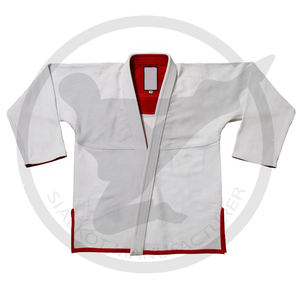 เครื่องแบบกิโมโน BJJ GI โลโก้กำหนดเองได้360กรัมคอตตอน100% ปักลายด้วยผ้า BJJ - Product Image 1