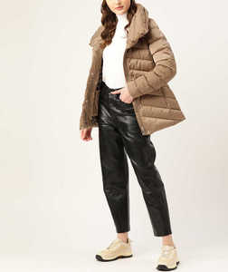 Vestes bouffantes légères pour femmes, meilleure qualité, marron, solide, doudoune à bretelles, attaches, offre spéciale - Product Image 5