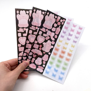 UV Tùy Chỉnh Ưa Thích Phim Hoạt Hình Tự Dính Sheets Hôn Cắt Trẻ Em Dán - Product Image 3