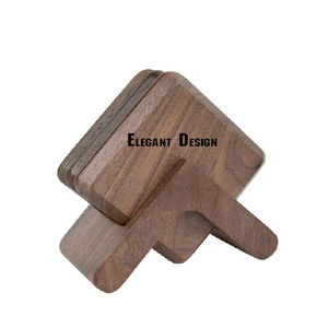 High Quality <b>Wooden</b> Coaster Holder with Embossed Rounded Coaster New Model Design Very Nice Quality <b>Table</b> <b>Mat</b> Pad - Product Image 2