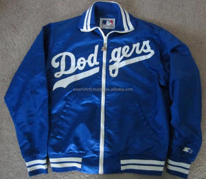 แจ็คเก็ตบอมเบอร์ผ้าซาตินปักลายตามสั่ง สำหรับฤดูหนาว ไซส์ใหญ่ ซิป ระบายอากาศได้ดี - Product Image 1