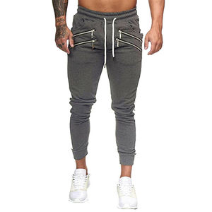 <b>Mens</b> Winter Jogging Bottoms Elasticated Joggers Zip Pockets Sweatpants <b>Trousers</b> - Product Image 3