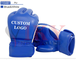 Gants de boxe MMA en cuir véritable ou PU / Muay Thai Kick Boxing - Product Image 5