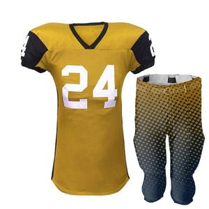 Nouvelle conception d'uniformes de football américain, service OEM, vente chaude pour hommes, uniformes américains de haute qualité, uniformes de football américain - Product Image 4