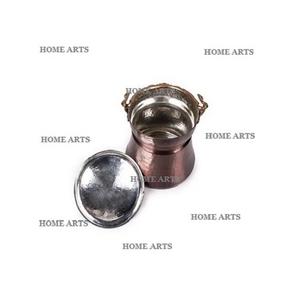 ถาดอุ่นอาหารทรงกลม ดีไซน์ล่าสุด ขนาดสั่งทำได้ ทำจากทองแดงตีลาย สำหรับขายดี - Product Image 3