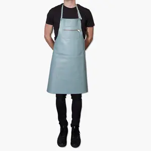 Wonderful Supplier Durable Waterproof Oilproof Cleaning Cafes Beauty Nails Studios Sleeveless Kitchen Aprons