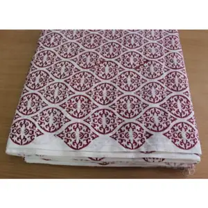 Tessuto di cotone tessuto a mano tessuto di cotone stampato in esecuzione tessuto di cotone in 100% naturale indiano tessuto Ikat Jaipur 5 Kg