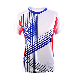 Maillot de Tennis pour adultes avec impression par Sublimation, vêtements courts pour hommes, uniforme 100% en Polyester, séchage rapide, nouvelle collection - Product Image 6