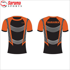 Camiseta de Softbol Informal de Última Moda 2021, Transpirable, de Punto, Compresión, Bordado Animal, Sublimación Térmica, Tallas Grandes, para Hombre y Mujer - Product Image 1