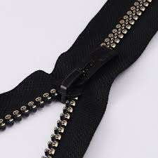 Wholesale Auto-Lock Open-End Zipper Roll Durable Big Teeth Nylon/Plastic/Metal Resin Material for Shirts Pants Home Textiles - Product Image 6