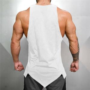 OEM Wholesale Men's Gym <b>Sleeveless</b> Tank <b>Top</b> Plus Size Casual Sport Vest for Bodybuilding Workout XL Plain Style - Product Image 6