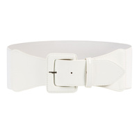 Grace Karin Ceinture en cuir de polyuréthane pour femme, patchwork, boucle classique, ceinture en PU pour femme