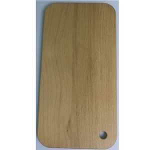 Natural Rectangle Acacia Teak Wood Paddle Cutting Serving Cheese Charcuterie Board Pizza <b>Platter</b> Chopping Block with Handle - Product Image 1