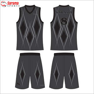 Venta al por mayor caliente personalizar el logotipo de los hombres de baloncesto Jersey y corto de los hombres de baloncesto uniforme de los hombres del deporte, - Product Image 2