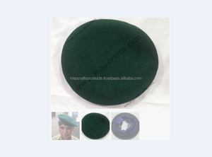 Wholesale Customer Handmade Embroidery Logo 100% <b>Wool</b> Eco-Friendly Outdoor Unisex Fashion Vintage United States <b>Berets</b> - Product Image 4