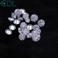 Réel Naturel Lâche Ronde Étoiles Taille Brillant Diamant 1.35 Mm 0.01 Blanc F-H I1-I2 VG Cut EN; 7903232 Très Bon Pas Renforcée I1