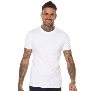 Bella Canvas lujo 100% Supima algodón hombres camiseta venta al por mayor manga corta Jersey más tamaño patrón liso - Product Image 1