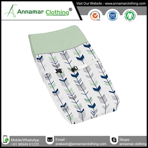 100% de alta calidad de bebé de algodón orgánico de cambiar la funda de la almohadilla - Product Image 6