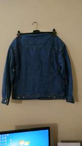 บังกลาเทศสต็อก Lot ตราป้ายผู้หญิงสุภาพสตรี Borg Denim แจ็คเก็ตแขนยาวขนแกะขนสัตว์ Jean แจ็คเก็ต Warm Parka เสื้อ - Product Image 2