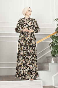 Nouvelle saison femmes modeste islamique Viscose Abaya caftan tunique Kimono Hijab dubaï arabe musulman mode turc qualité Hijab - Product Image 2