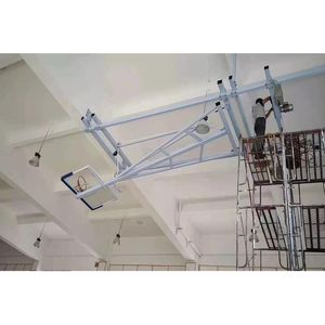 <span class=keywords><strong>Canestro</strong></span> da Basket Elettrico <span class=keywords><strong>Pieghevole</strong></span> con Supporto a Soffitto, Tabellone da Basket Sospeso in Vendita - Product Image 4