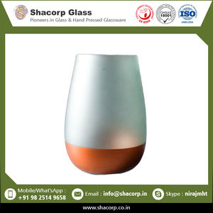 Vase en verre de verrerie de conception moderne en gros soufflé à la main de haute qualité pour la décoration intérieure - Product Image 3