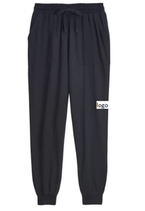 Wholesale Women Knit Jogger Apparel Stocks Casual Pants <b>100</b>% <b>Rayon</b> Stock Lots Drawstring closure Sourcing From Bangladesh - Product Image 6