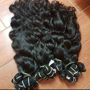 Tenemos Cabello Humano Sin Procesar, Extensiones de Cabello Humano, Todas las Cutículas Alineadas, Cabello a Granel con Puntas Gruesas a Precio de Fábrica al por Mayor - Product Image 1