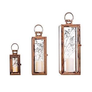 Lot de 2 lanternes intérieures et extérieures en métal Lanterne suspendue de luxe de qualité personnalisée pour Offre Spéciale - Product Image 2