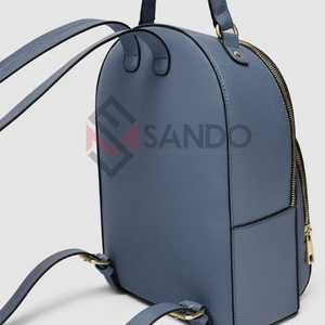 Mochila de mujer de alta calidad bolso impermeable de piel auténtica con logotipo personalizado mochila de piel sintética al por mayor - Product Image 4