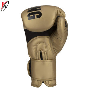 Boxe en cuir de qualité supérieure, série or et argent, gants d'entraînement, poinçonnage Muay thaï - Product Image 4