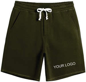 Shorts de sport pour hommes, pantalons courts pour garçons, décontractés, poches avec fermeture éclair, shorts de motard - Product Image 2