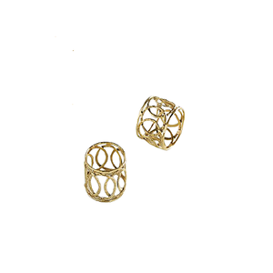 Anneau de serviette en laiton motif feuille, fait main, taille et forme personnalisées, pour fêtes, articles de maison, marque d'artisanat pour fournisseurs en gros - Product Image 4