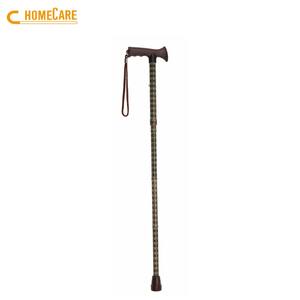 Bastón Plegable Ajustable con Punta de Goma OEM al por Mayor, Ligero, con Mango en T Elegante, Capacidad de 250 LBS, para Montañismo - Product Image 5