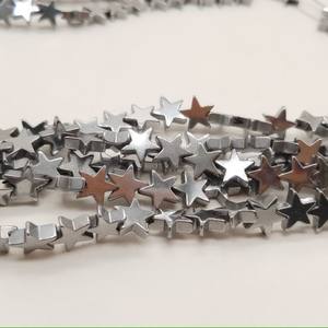 SILVER HEMATITE STAR - Product Image 1