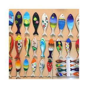 Decorativo de madera de pescado para Tet de vacaciones/fiesta-artesanías de madera en Vietnam - Product Image 1