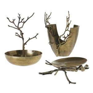 Cuencos Decorativos con Diseño de Jirafa y Elefante con Acabado Antiguo para Decoración de Balcones, Oficinas, Mesas y Escritorios - Product Image 4