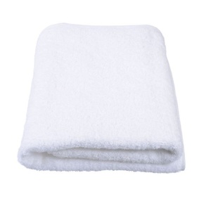 Confortable nouveau coton biologique 90x180cm 800 GSM en peluche doux brodé bordure zéro torsion Durable absorbant main serviette de bain - Product Image 4