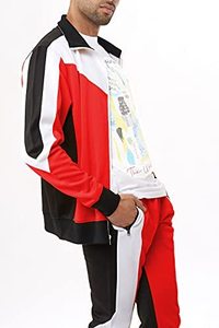 ชุดลำลองแบบเต็มตัวสำหรับผู้ชาย,2022ชุดสองชิ้นกางเกงกีฬาขายาว - Product Image 6