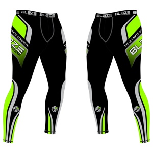 Pantalones cortos de compresión de sublimación de diseño personalizado resistente Blaze Fight Wear, entrenamiento, gimnasio, pantalones cortos de lucha MMA - Product Image 4