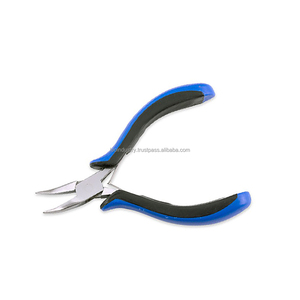 Pince à bec effilé ergonomique WALIYA NOIR ET BLEU 115MM - Product Image 4