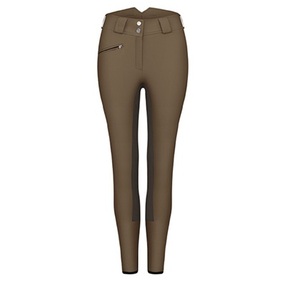 SHEMAX señoras invierno equitación pantalones logotipo personalizado Spandex Jodhpurs con impresión de silicona chaqueta ecuestre - Product Image 3