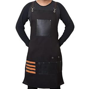 Delantal de barbero con pelo y resistente al agua - Product Image 3