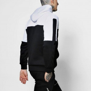 Sweat à capuche personnalisé pour hommes 2024 meilleur prix sweat-shirt pour hommes motif imprimé 100% coton teint uni pour la saison d'automne - Product Image 6