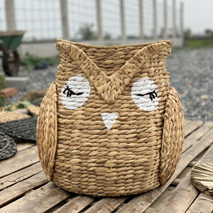 High Quality Best Selling Cute <b>Storage</b> <b>Basket</b> for Kids Owl Shape <b>Baskets</b> From Vietnam - Product Image 3
