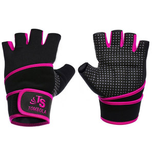 Guantes de levantamiento de pesas hechos a medida 2022, guantes de gimnasio para Fitness, guantes de fitness de gran oferta, trabajo de silicona en La Palma - Product Image 1